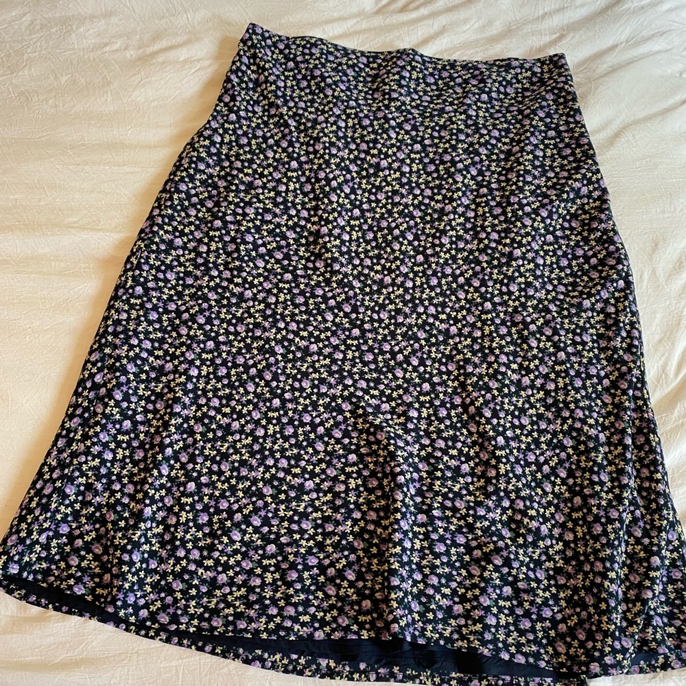 Abercrombie Floral Midi skirt
